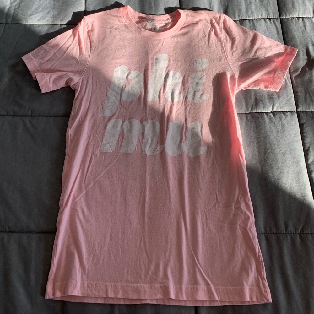 Pink Phi Mu T-Shirt